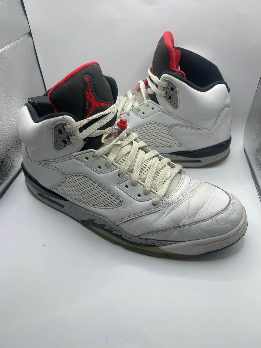 Jordan 5 white cement | eBay