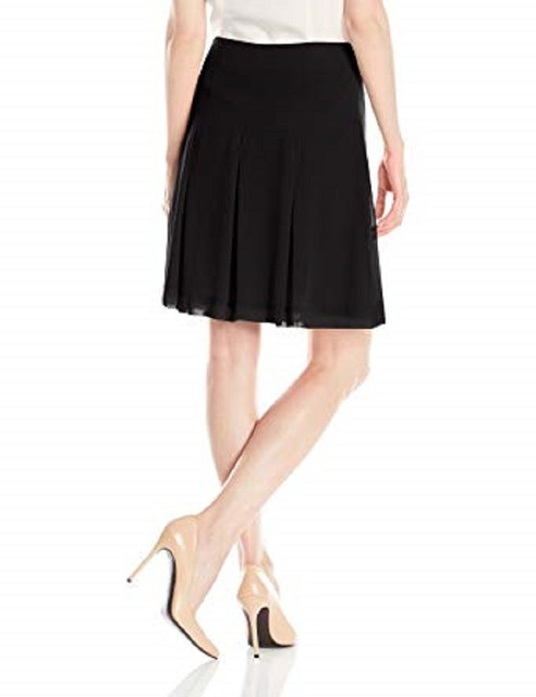 chiffon flare skirt