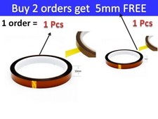 10mm 200ft Kapton Tape BGA High Temperature Heat Resistant Polyimide Gold