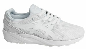 asic gel kayano evo white