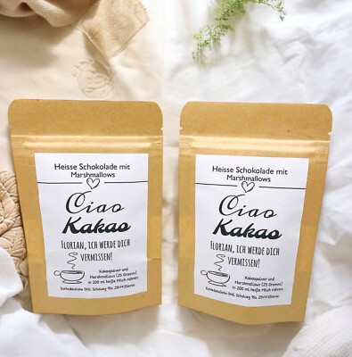 Ciao Kakao   Ein süßes Dankeschön mit persönlicher Note! Abschiedsgeschenk