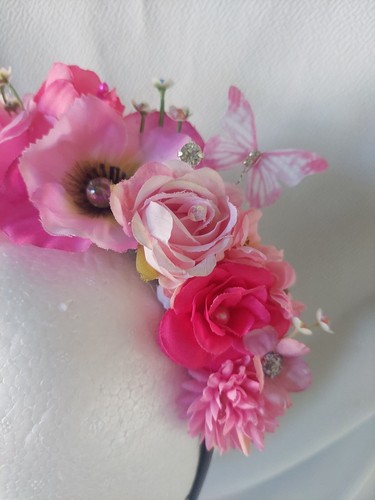 Floral Crown By Cara's Crowns Pinks Stunning On Embellished #Festival #wedding - Picture 15 of 24