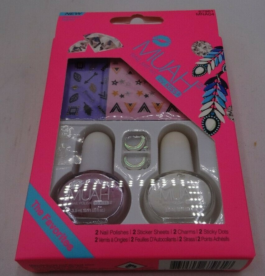 Наборы для дизайна ногтей MUAH от KISS И БЕСПЛАТНЫЙ НАБОР ИНСТРУМЕНТОВ ДЛЯ МАНИКЮРА при ПОКУПКЕ ВЫБЕРИТЕ СТИЛЬ 2090₽