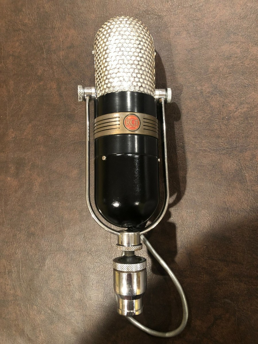 Vintage RCA 77C1 Ribbon Microphone Fully Restored with New XLR