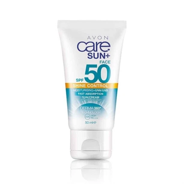 Avon Face  Shine Control Sun Cream SPF50 - 50ml