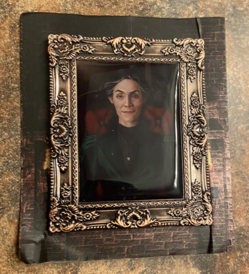 Harry Potter Wizarding Trunk Professor McGonagall Portrait Pin Metal Frame