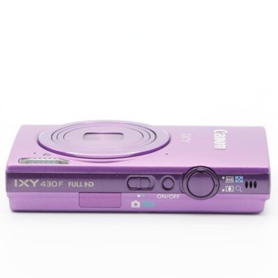Canon IXY 430F PowerShot 16.1MP Digital Camera Purple IXY430F PR