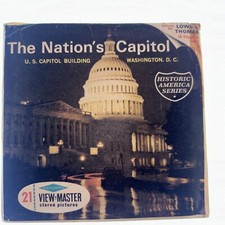 gaf A794 The Nation's Capitol Washington D.C. US Travel view-master Reels Packet