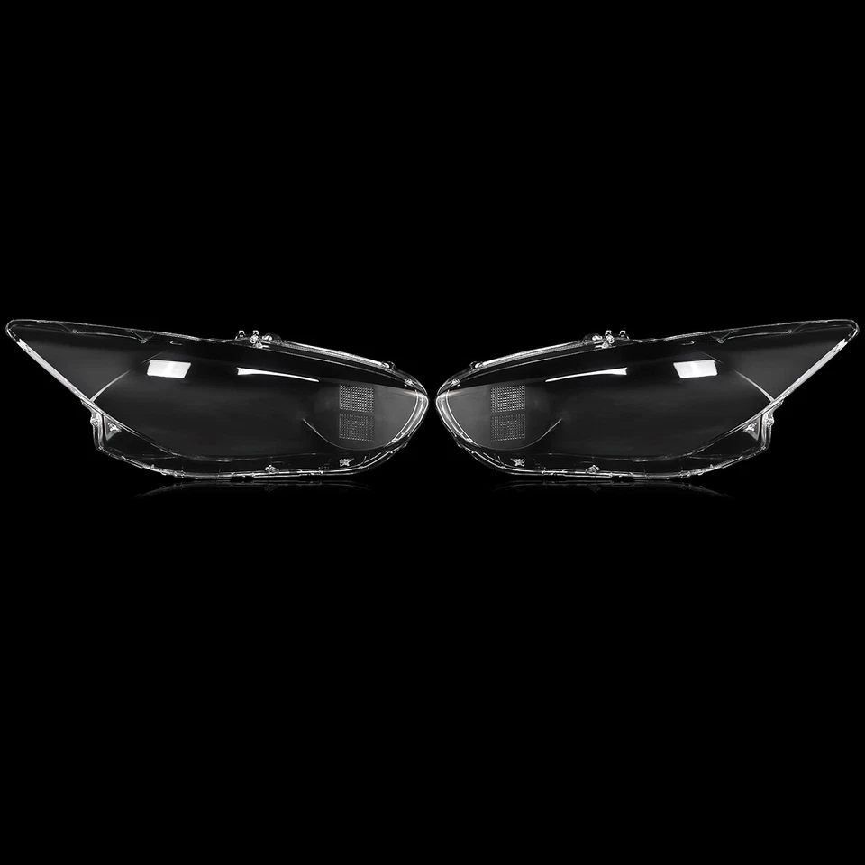 For Infiniti QX60 2014-2015 LH RH Side Headlight Headlamp Lens Cover Shell Clear - Image 3 of 4