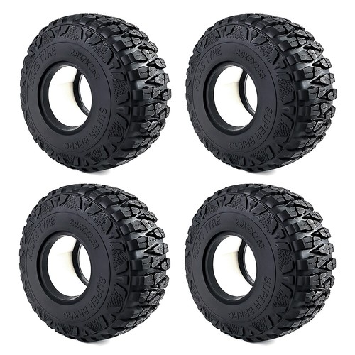 1:6 RC Rock Crawler 2.9 Inch Rubber Tires/Wheel Rim for Axial SCX6 AXI05000 Car - Picture 19 of 34