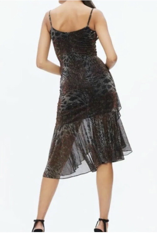open lace back dress Dress The Population Carlita Floral Strapless Dress - Navy Multi