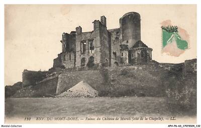 APHP6-0414-63 - Surroundings of - MONT-DORE - Ruins of the castle of murols - Coast