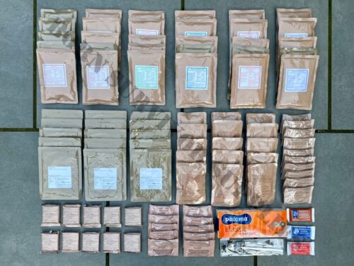 1 MONTH RATION PACK SUPPLY KIT - Army Ready Meals Camping Survival 24hr Rations - Bild 1 von 15