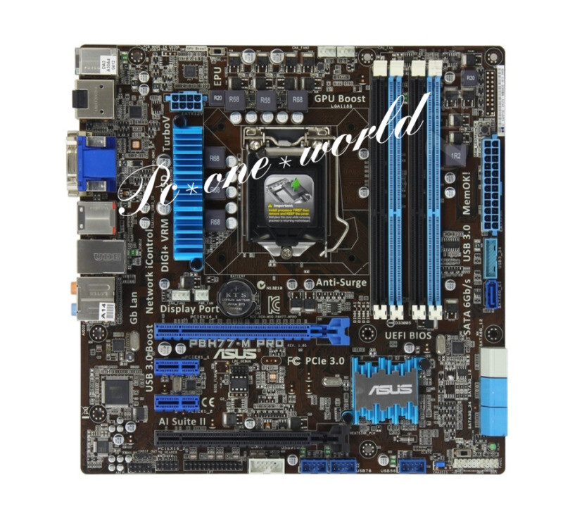 P8H77M PRO + メモリ8GB×4 DDR3 +COREi7 3770 Asus P8H77-M PRO Motherboard LGA 1155 DDR3 DIMM Intel H77