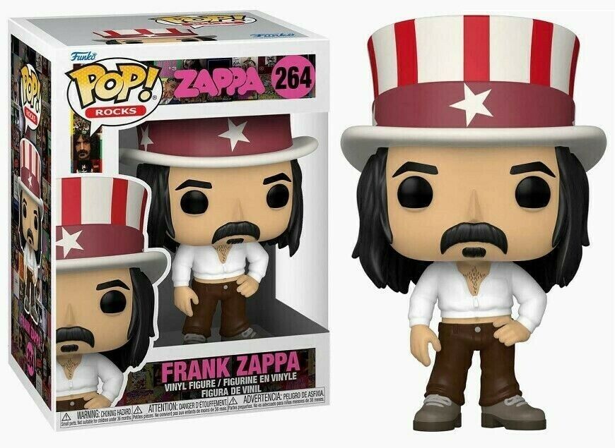 Funko Pop Rocks Frank Zappa #264 Vinyl Figure NIB