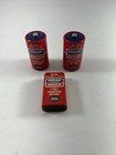 Vintage Set of 2 Eveready # 1035 C /One 9v # 216 Transistor Batteries Red  Dead