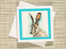 EASTER Greeting Cards original print watercolor painting ester� rabbit