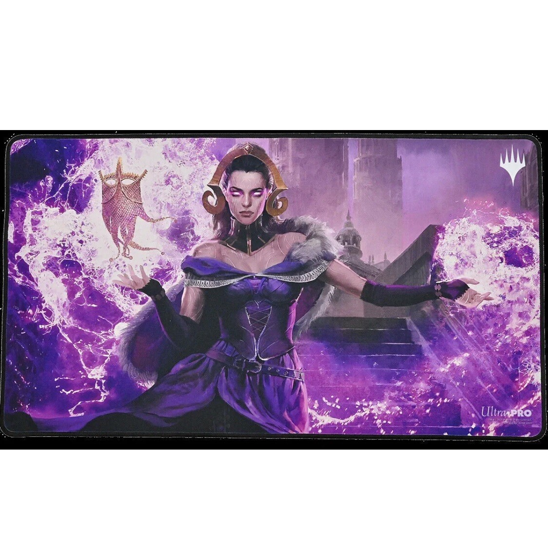 MTG ミシックチャンピオンシップ ロンドン プレイマット リリアナ foil MTG ミシックチャンピオンシップ ロンドン プレイマット