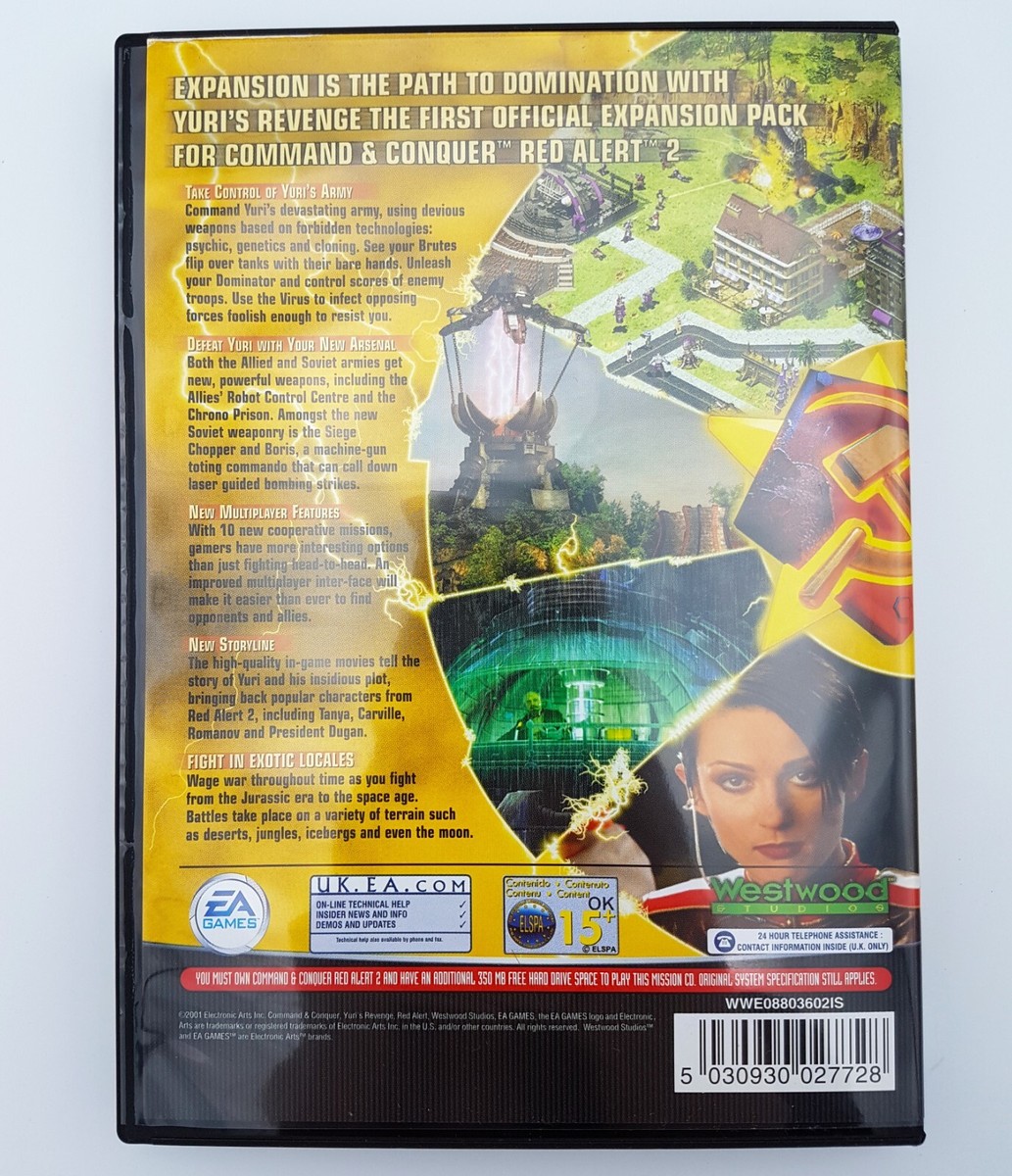 【追跡あり/匿名配送】Command and Conquer Command & Conquer: Red Alert 2 - Yuri's Revenge - Expansion