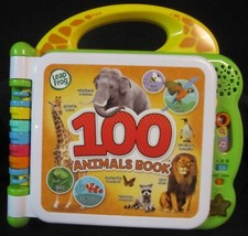 Leapfrog 100 Animals Electronic Book Spanish English Animals Names Sounds
