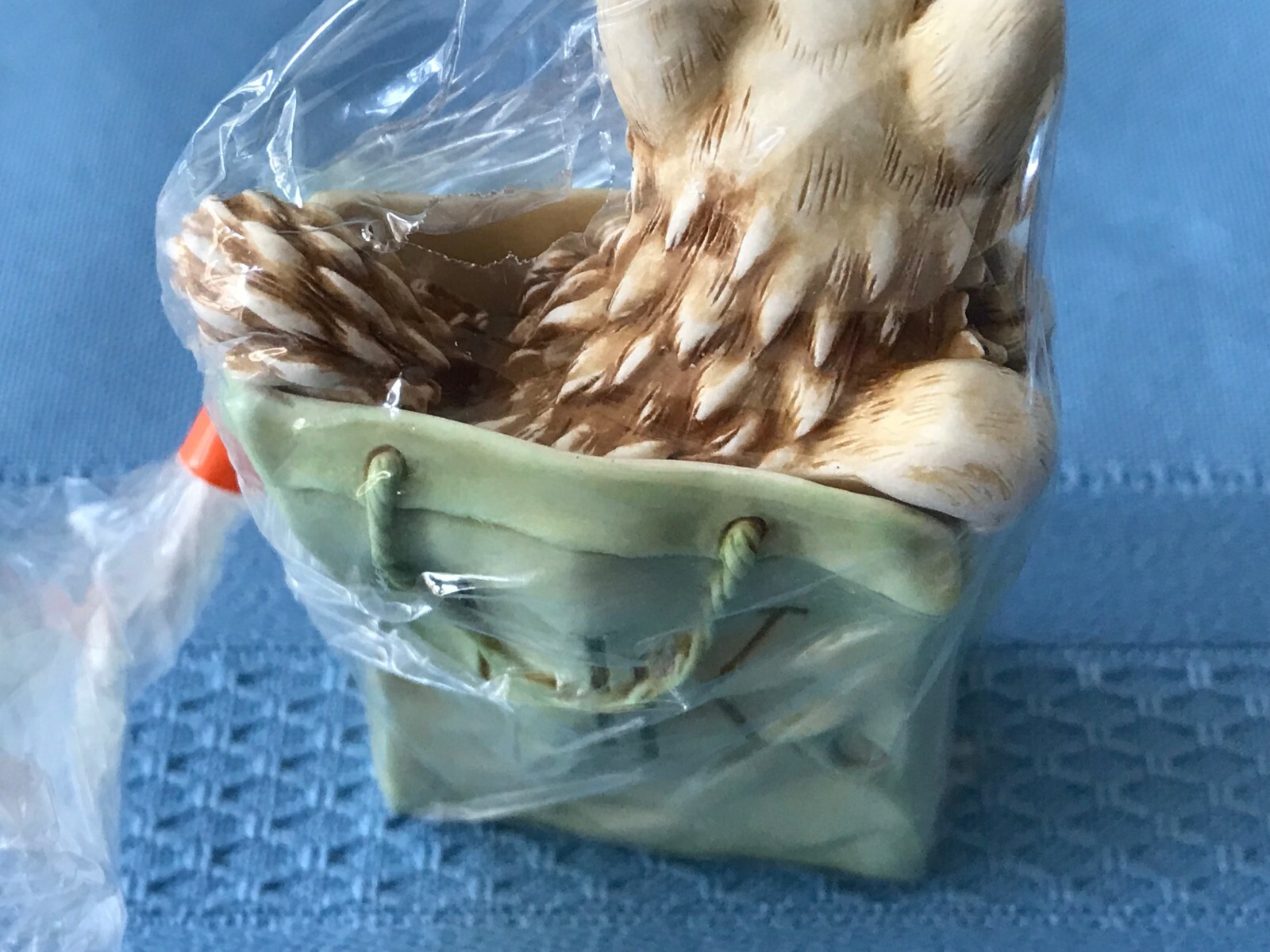 Harmony Kingdom,RETIRED,"Moggy Bag", The Cat in the Bag,#TJCA9,  NIB