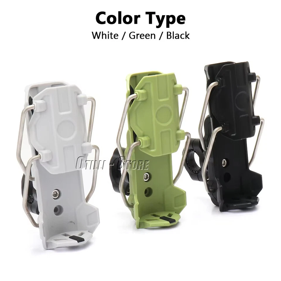 Motorcycle Cup Holder  Water Bottle Rack For 32-77mm  Bottles For 22-32mm Rod - image 2 of 4