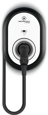 TechniSat TECHNIVOLT 101 | 11kW Ladestation für E-Autos, 5 m Ladekabel | schwarz