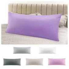 Viscose from Bamboo Body Pillowcases 1Pc, Breathable with Zipper