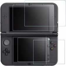 Clear Top Bottom LCD Screen Protector Film Guard For NEW Nintendo 3DS XL LL