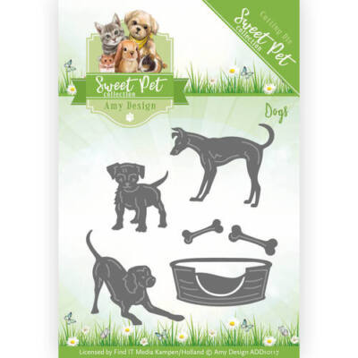 Stanzschablone - Amy Design - Sweet Pet - Hund