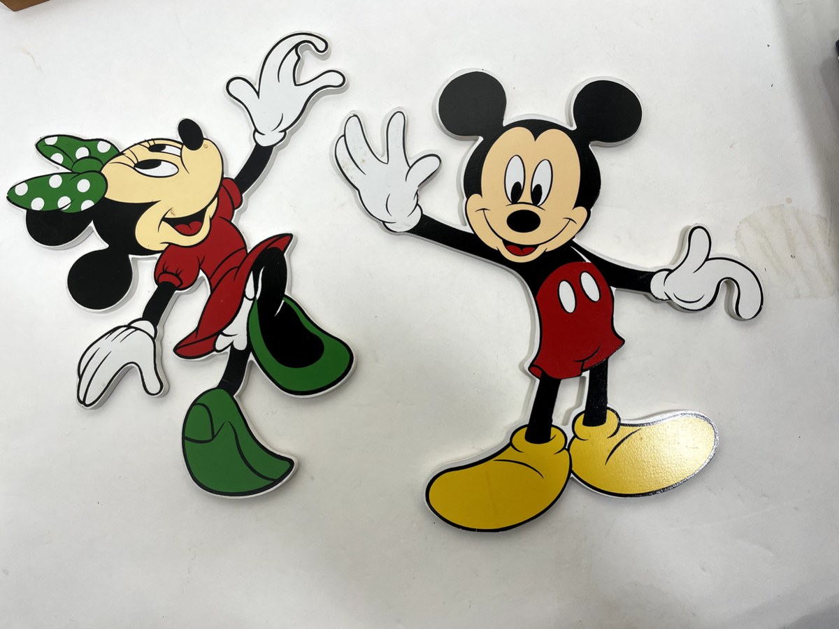 Vintage Walt Disney Company Mickey and Minnie Mouse Flat Vintage Walt Disney Company Mickey and Minnie Mouse Flat