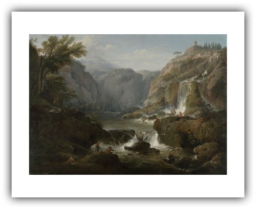 Claude-Joseph Vernet : "The Waterfalls at Tivoli" (1737) — Giclee Fine Art Print - Picture 5 of 7