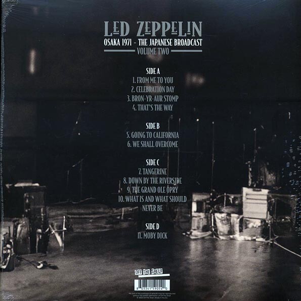 LED ZEPPELIN「ブラック・ドッグ　OSAKA928」 Led Zeppelin - Black Dog (Official Audio) - YouTube