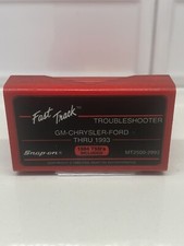 Snap-on Troubleshooter Cartridge Mt2500-2993 Gm-chrysler-ford Thru 1993 Tsbs 94