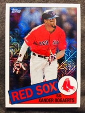 2020 Topps Silver Pack #85TC-6 Xander Bogaerts 1985 Chrome Promo Card   