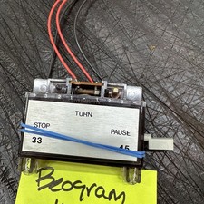 BANG  OLUFSEN BEOGRAM 1600 TURNTABLE PARTS - Stop Play Pause Speed - Read