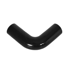 Black 1.25" - 1 1/4" 90 Degree Silicone Hose 32mm Intercooler Coupler Pipe Turbo