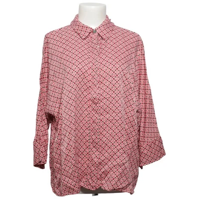 Zara, chemisier, taille : XL, rose/multicolore, viscose, imprimé, femme #o2I - Photo 1/4