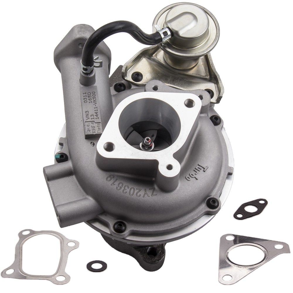 RHF4 Turbocharger fit For Nissan Navara 2.5L 2.5 DI 133HP VN3 14411-VK500