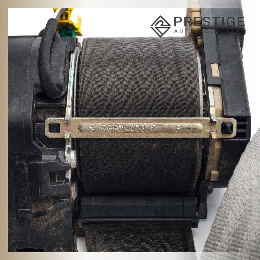 03-08 MASERATI QUATTROPORTE M139 Seat Belt Retractor Front Left Black 67307190