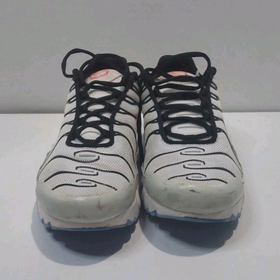 Nike Air Max Plus TN White Black Red Low-Top Men's Athletic Sneakers
