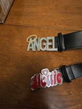 Y2k Hottie And Angel Belt Buckles