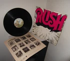RUSH SELF TITLED ORIGINAL 1974 DEBUT ALBUM NICE CLEAN COPY