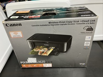New Canon Pixma MG3620 Wireless All-In-One Color Inkjet Printer Mobil Printing