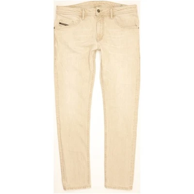 Diesel Thommer  Homme Beige Skinny Slim Stretch Jeans W34 L31 (109901) - Photo 1/4