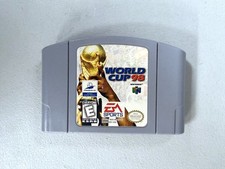 World Cup 98 (Nintendo 64 N64 Game ) Tested + Working & Authentic