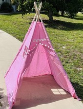Teepee Play Tent Pink/Girls