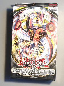 yugioh tcg trading card game cyber dragon revolution structure deck Yu-Gi-Oh! Game: - Display Box card Main Deck and will also include an additional 2 Cyber Dragon Structure Deck |
