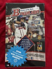 2001 Bowman JUMBO HTA Sealed Baseball Hobby Pujols Auto RC Autograph? Ichiro?