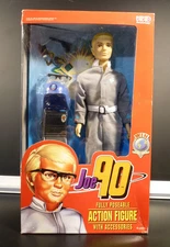NIB 1994 Vivid Imaginations JOE 90 ACTION FIGURE 12" Fully Poseable w Accessory